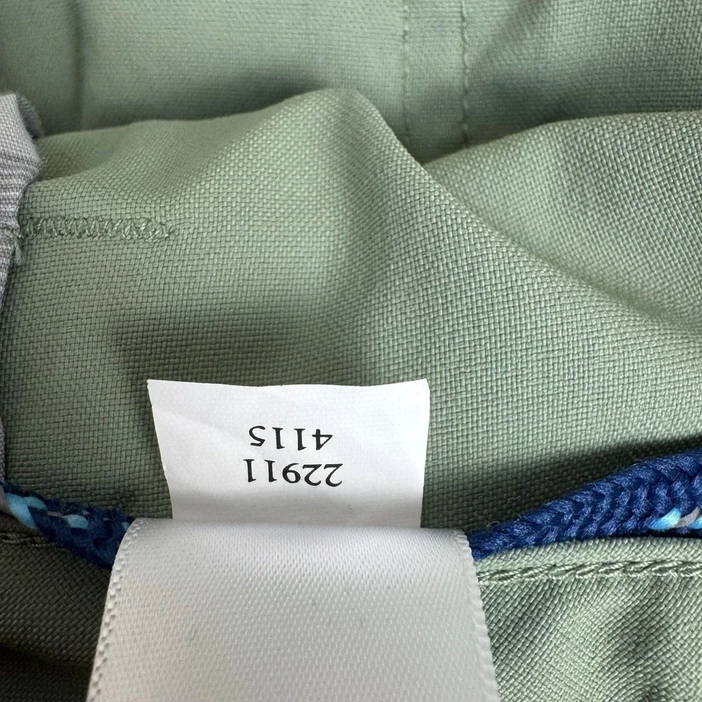 Southern Tide Intercoastal Performance Pants Nylon Stretch Green Mens 38x32